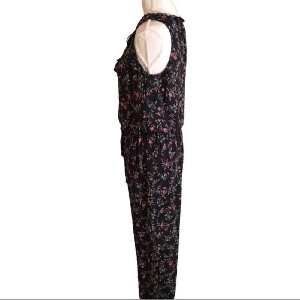 Paige Paletta Floral Primrose Cropped Jumpsuit View 3